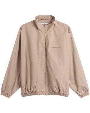 Acne Studios Olando Soft Cotton Poplin Jacket - Brown