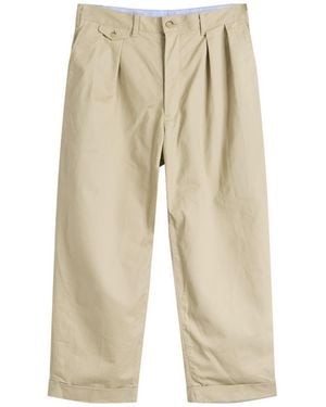 Beams Plus 2 Pleat Chino - Natural