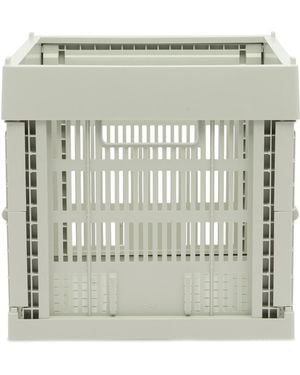 Hay Cube Recycled Color Crate - Metallic