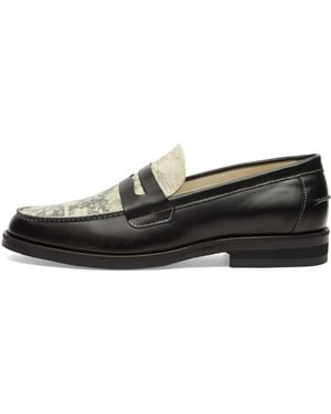 Duke & Dexter Wilde Fall Of Giant Penny Loafer - Black