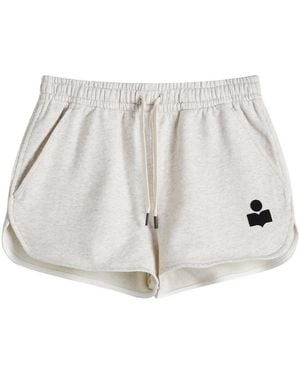 Isabel Marant Mifa Shorts With Logo - Multicolour