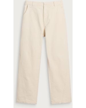 Mellow Clo Warp Pants - Natural