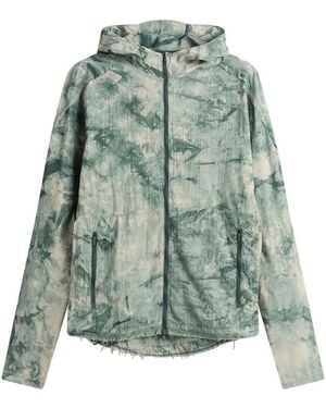 Y-3 Printed Running Jacket - Green