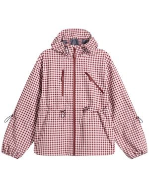 Damson Madder End. Exclusive Matilda Raincoat - Red