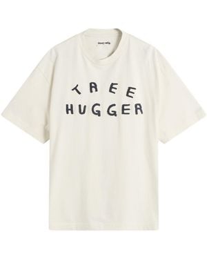 STORY mfg. Story Mfg Grateful Tree Hugger Short Sleeve T-Shirt - Natural
