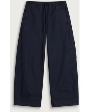 Damson Madder Felix Twill Pants - Blue