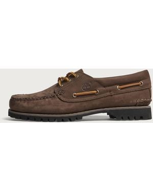 Timberland Authentic 3-Eye Boat Shoe - Brown