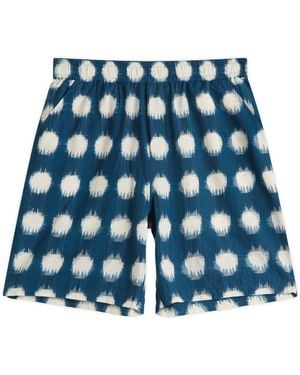 Folk Relaxed Fit Shorts - Blue