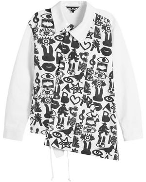 Comme des Garçons Cotton Jacket - Black