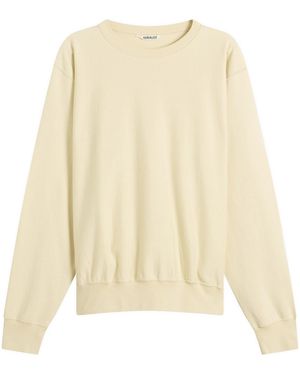 AURALEE High Gauge Sweatshirt - Natural