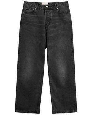 Ami Paris Large Fit Jeans - Gray