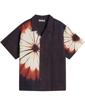 STORY mfg. Hand Clamped Greetings Shirt - Black