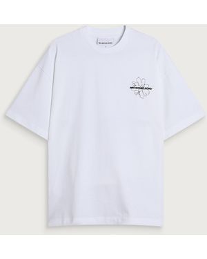 MKI Miyuki-Zoku Wildflower T-Shirt - White
