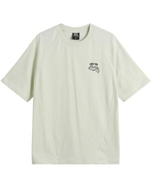 KARMA8A Exterior Stitch Real T-Shirt - White