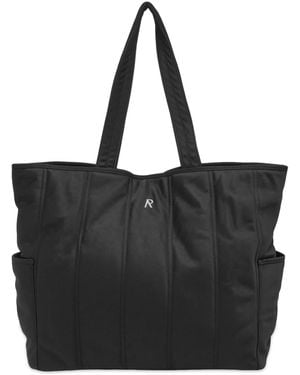 Represent Quilted Tote Bag - Black