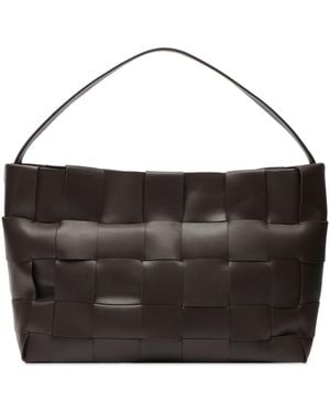 St. Agni Woven Large Tote - Black