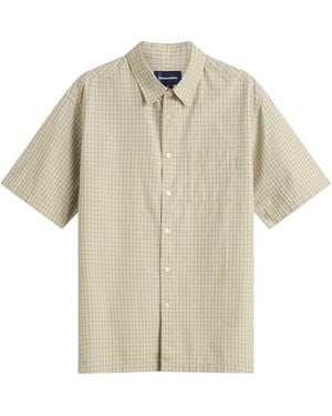 thisisneverthat Check Short Sleeve Shirt - Natural