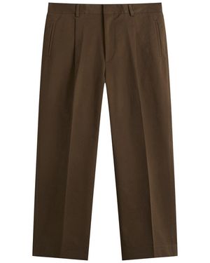 le PERE Pleated Trousers - Brown