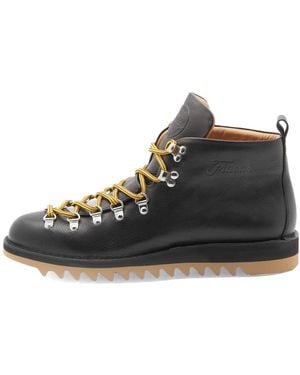 Fracap M120 Ripple Sole Scarponcino Boot - Black