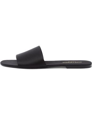 Saint Laurent Tail 05 Slide Sandal - Black