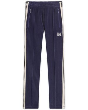 Needles Narrow Track Pants - Blue