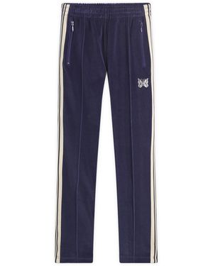 Needles Narrow Track Pants - Blue