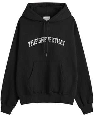 thisisneverthat Arch Logo Hoodie - Black