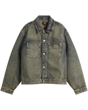 Represent Denim Trucker Jacket - Green