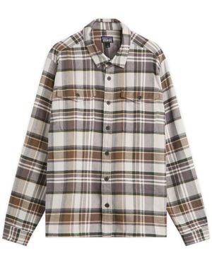 Patagonia Fjord Flannel Shirt - Grey