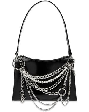 Junya Watanabe Pearl Chain Bag - Black