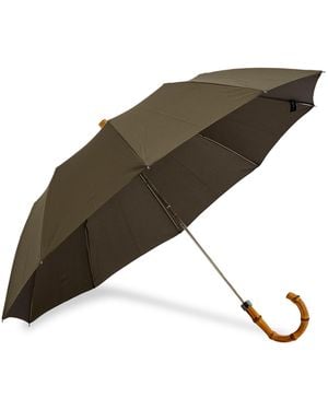 London Undercover Whangee Telescopic Umbrella - Green