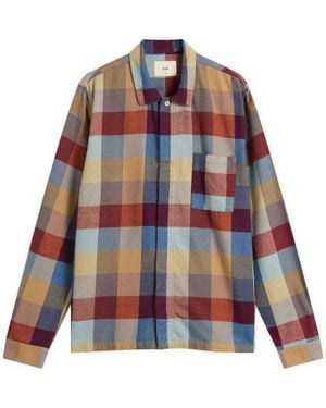 Folk Patch Shirt - Blue