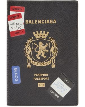 Balenciaga Sticker Passport Holder - Multicolour
