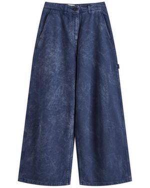 Girls Of Dust Atlantide Chino Trousers - Blue