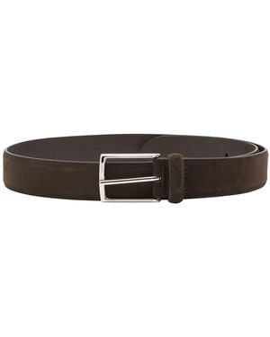 Anderson's Andersons Suede Leather Belt - Brown