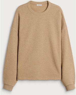 YMC Textured Studio Sweatshirt - Natural