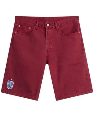Levi's England 478 Baggy Shorts - Red