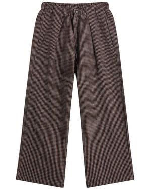Kardo Taka Reverse Pleat Trouser - Brown