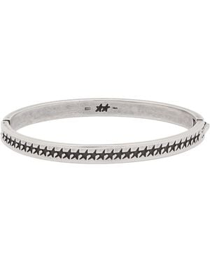 Twojeys Icon Stars Closed Bangle - White