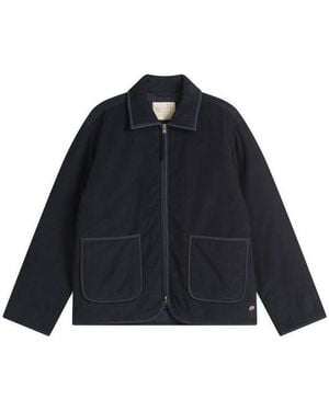 Kardo Cord Double Zip Jacket - Blue