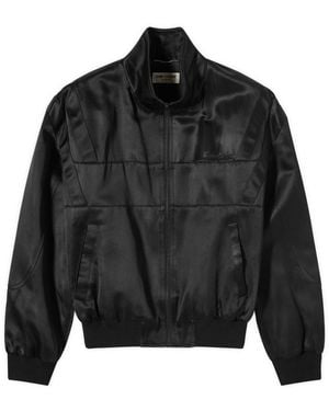 Saint Laurent Teddy Full Zip Jacket - Black