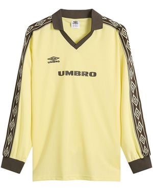 Umbro Taped Long Sleeve Jersey - Yellow