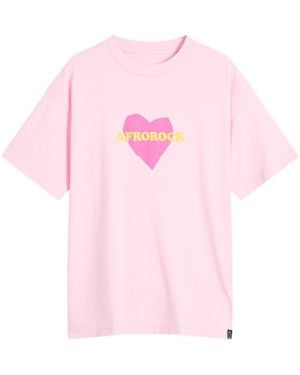 TGB Afro Rock Love T-Shirt - Pink