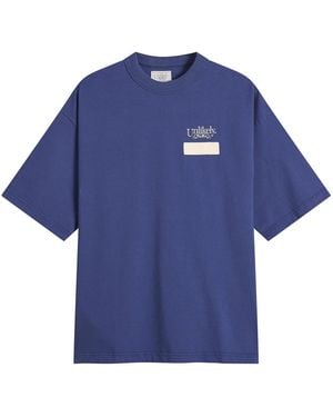 Unlikely Dry Goods Team T-Shirt - Blue