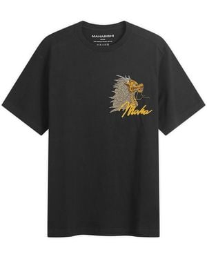 Maharishi Year Of The Fire Horse Embroidered T-Shirt - Black