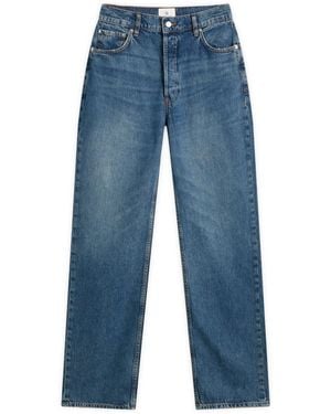 Anine Bing Gavin Long Jeans - Blue