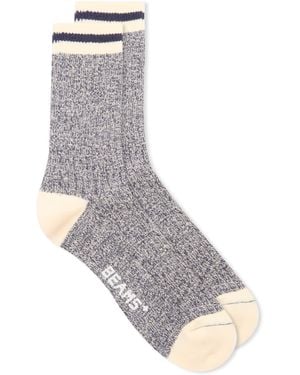 Beams Plus Rag Sock - Grey