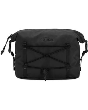 Elliker Angram Wash Bag - Black