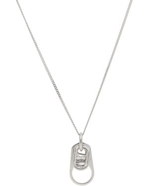 Maison Margiela Mm6 Bottle Top Necklace - Metallic