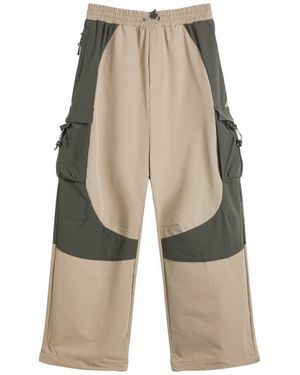 KA_YO_Prototype Parachute Cargo Trousers - Natural